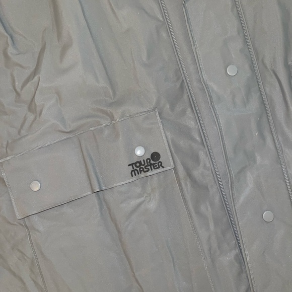 Your Master Men's Gray Rain Jacket - Picture 2 of 4
